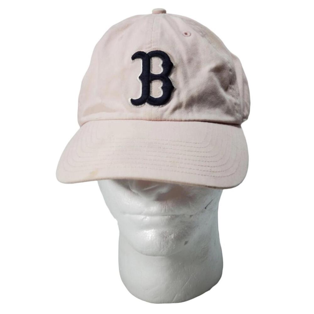 Boston Red Sox MLB Baseball Pink Twins Enterprise Strapback Hat Cap